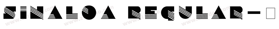 Sinaloa Regular字体转换